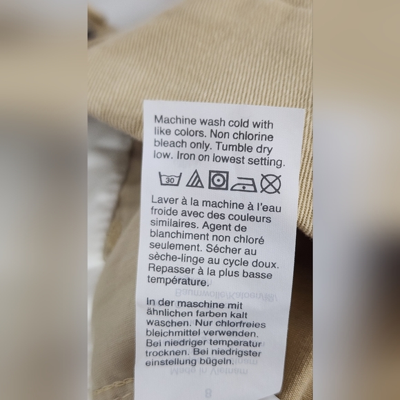 J.CREW WOMEN'S CHINO SHORTS SIZE 4, KHAKI - Picture 7 of 13